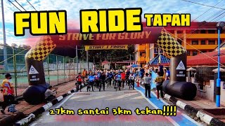 Fun Ride 30KM | PSKPP Btg Padang & Muallim | Cucuk Hilux speed 45km/j | Akak2 1st time kayuh jauh!