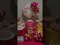 Decoração Mine table 15 anos. realizando sonhos #festa #decoração #15anos #mundorosa #amor