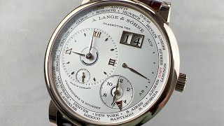 A. Lange & Sohne Lange 1 Time Zone 136.032 A. Lange & Sohne Watch Review