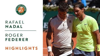 Rafael Nadal vs Roger Federer - Semi-final Highlights | Roland-Garros 2019