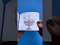 Hanukkah starts tonight! 🕎 #flipbook #shorts #happyholidays