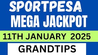 SPORTPESA MEGA JACKPOT PREDICTIONS :11TH DECEMBER 2025 #sportpesa #jackpot #lottery || 11-01-2025