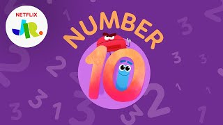 #10 Number Ten 🔟 StoryBots: Counting for Kids | Netflix Jr