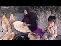 life in a cave home village life of afghanistan cooking traditional food