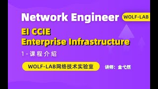 Cisco EI CCIE Enterprise Infrastructure 1-课程介绍-WOLFLAB实验室