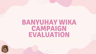 Banyuhay Wika Evaluation Gutierrez