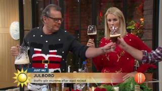 Julbordsspecial med Fredrik Eriksson - Nyhetsmorgon (TV4)