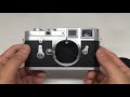 leica ライカ m3 検品動画 動作確認方法