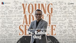 PERUBAHAN - Ps. Rubin Ong - 2PM 12 Januari ‘25