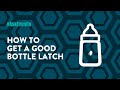 How to Get a Good Bottle Latch Without Dribbling Milk 🍼 #Shorts