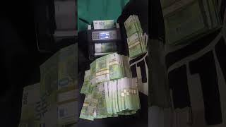 💶€460K Euro Cash Money Count #cash #million #money #eur #euro #millionaire