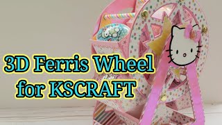 3D Ferris Wheel I KSCRAFT I Hello Kitty Ferris Wheel