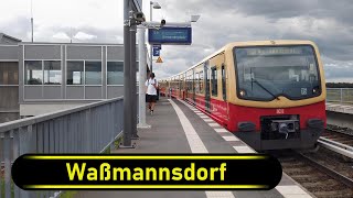 S-Bahn Station Waßmannsdorf - Berlin 🇩🇪 - Walkthrough 🚶