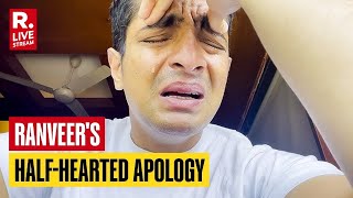 LIVE: Ranveer Allahbadia Apologises Over Crude Comment, Posts 'Emotional' Video | Breaking