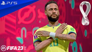 FIFA 23 - Brazil v Serbia - World Cup 2022 Group Stage Match | PS5™ [4K60]