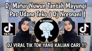 DJ MATUR NUWUN TANSAH MAYUNGI DERESE UDAN | DJ NRESNANI LAVORA VIRAL TIKTOK TERBARU YANG KALIAN CARI