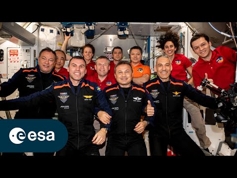 Docking Of Axiom 3 Mission With Marcus Wandt To The Space Station