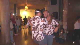 Romeo Santos, ROSALÍA - El Pañuelo | Bachata Dance | Felipe y Tiago Role Rotation
