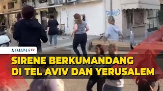 Momen Sirene Berkumandang di Tel Aviv dan Yerusalem, usai Proyektil dari Yaman Dicegat