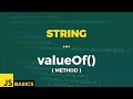 Javascript Basics · String · valueOf() (method)