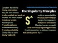 introduction to the singularity principles