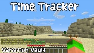Minecraft Bukkit Plugin - Time Tracker - Check a players last login and total game time!