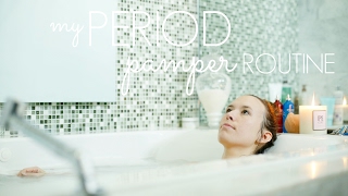 How To Pamper Yourself While On Your Period | AD | Always, Hunter