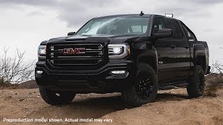 Introducing the 2016 GMC Sierra All Terrain X