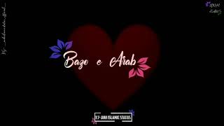 Aye Sher e Arab | Rahat Fateh Ali Khan | WhatsApp Status | UNH Edits | UNH Islamic Status.