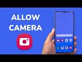 How To Allow Camera Access To Apps On Android Phone