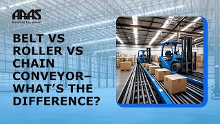 Different Types of Conveyor Systems for Warehouses | Material Handling UAE