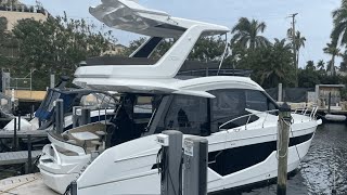 2024 Galeon 500 Flybridge at MarineMax Pompano!