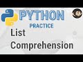 List Comprehension Python Practice Problems