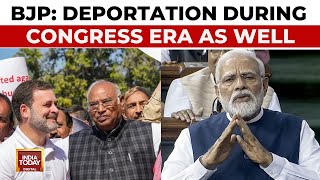 BJP Retaliates Against Opposition And Accuses Of Hypocrisy Over US Deportations | India Today