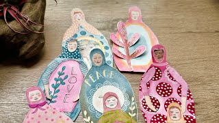How To Create Nesting Dolls with paper