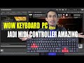 Keyboard Komputer jadi Midi Controller