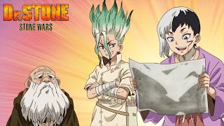 Dr. STONE | Season 2 | Episode 5 |  Senku Invents Paper