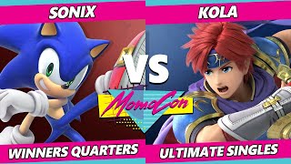 MomoCon 2023 - Sonix (Sonic) Vs. Kola (Roy) Smash Ultimate - SSBU