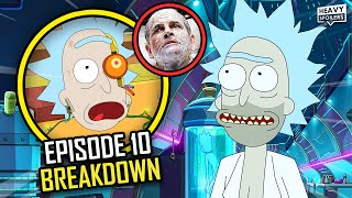 RICK AND MORTY Season 6 Episode 10 Breakdown | Easter Eggs, Things You Missed And Ending Explained