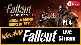 Let's Play Fallout New Vegas! PT.4 | Livestream