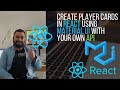 How to render data in Material UI Cards from your own API