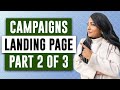 How to Set up kvCORE Landing Page For Lead Generation Part 2 | Using Strategic Marketing Campaigns