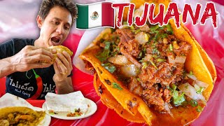 Mexican Street Food in Tijuana 🇲🇽 INSANE TACOS TOUR IN MEXICO 🌮(Part 2)