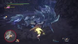 【MHW】 盾斧 歷戰王 麒麟 9分55秒 無貓 練習