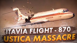 Ustica Massacre. Air Crash DC-9 Itavia Flight 870
