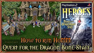 How to run HoMM: Quest for the Dragon Bone Staff (PS2 game)