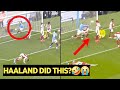 Unseen footage VIRAL Haaland throw ball at Gabriel’s head after John Stones goal