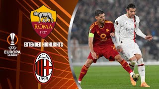 Roma vs. AC Milan: Extended Highlights | UEL Quarter-Finals 2nd Leg | CBS Sports Golazo
