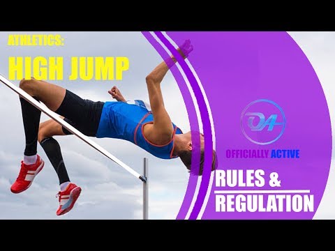 What are the basic rules of high jumping?