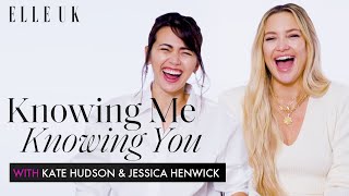 Kate Hudson And Jessica Henwick On Surprising Middle Names And Their Favourite TV Shows | ELLE UK